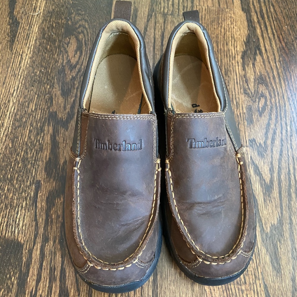 Boys Timberland size 4.5 shoes